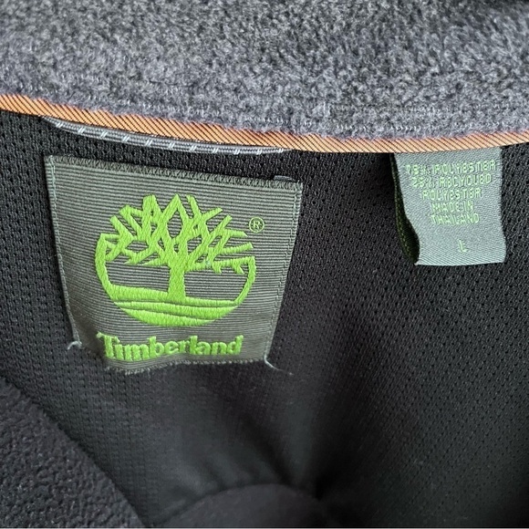 Timberland Codec Felt Zipper Front Warm Vest Outdoor Large - Picture 6 of 7